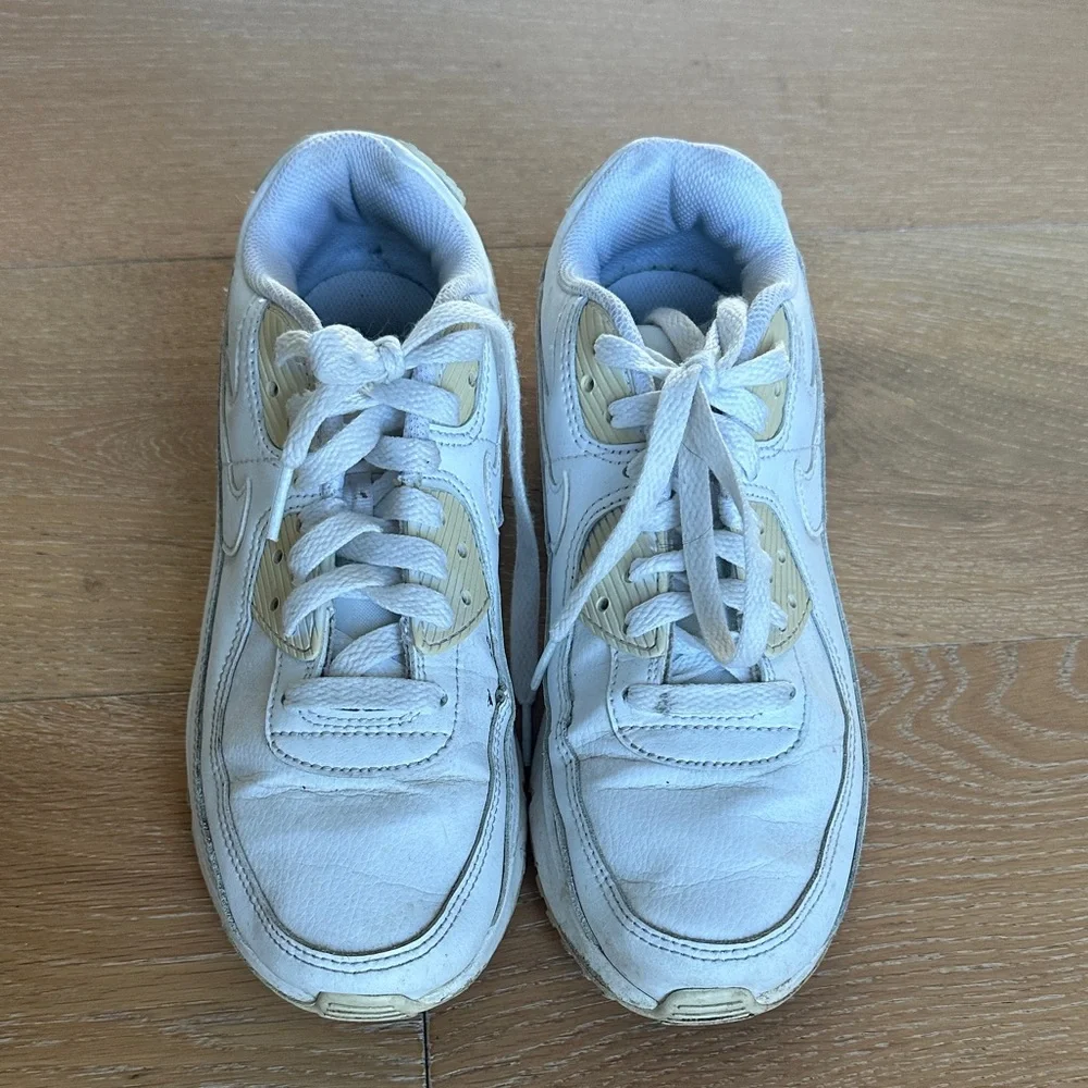 Nike White and Cream Air Sneakers - Picture 3 of 3